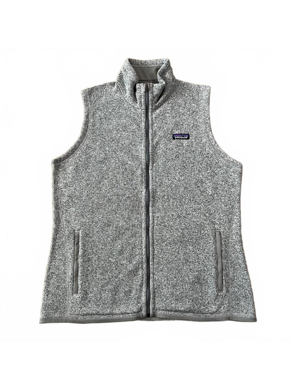 Patagonia Womens Better Sweater Vest Gray Size XL